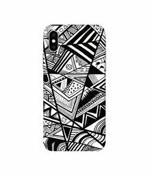 Amazon Brand - Solimo Designer Random Pattern 3D Printed Hard Back Case Mobile Cover for Apple iPhone Xs Max