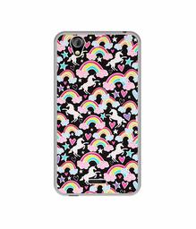 Amazon Brand - Solimo Designer Unicorn Texture UV Printed Soft Back Case Mobile Cover for Gionee P5 Mini