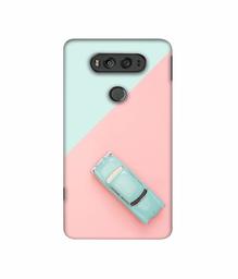 Amazon Brand - Solimo Designer Toy Car 3D Printed Hard Back Case Mobile Cover for LG V20