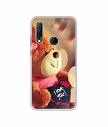 Amazon Brand - Solimo Designer Teddy Bear UV Printed Soft Back Case Mobile Cover for Lenovo K10 Plus