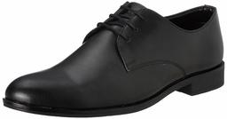 Amazon Brand - Symbol Men's Black Synthetic Formal Shoes - 11 UK (AZ-KY-352)