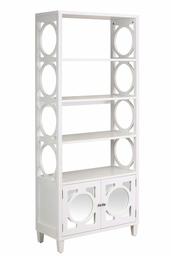 Amazon Brand – Ravenna Home Springdale Modern Bookcase with Decorative Open Sides, 30