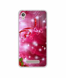 Amazon Brand - Solimo Designer Love UV Printed Soft Back Case Mobile Cover for Lava Z50