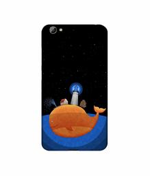 Amazon Brand - Solimo Designer Whale 3D Printed Hard Back Case Mobile Cover for Vivo Y66