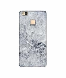 Amazon Brand - Solimo Designer Grayish Marble 3D Printed Hard Back Case Mobile Cover for Huawei P9 lite