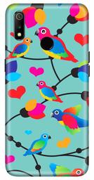 Amazon Brand - Solimo Designer Birds Patterns Design 3D Printed Hard Back Case Mobile Cover for Realme 3 / Realme 3i