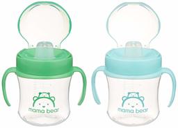 Amazon Brand - Mama Bear Transition Cup (Pack of 2)