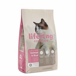 Lifelong Complete Alimento Secco Completo per Gatti Adulti con Salmone e Riso - 3 kg