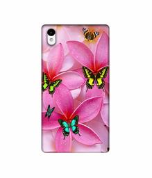 Amazon Brand - Solimo Designer B-Butterflies 3D Printed Hard Back Case Mobile Cover for Sony Xperia Z2