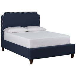 Amazon Brand – Stone & Beam Tisbury Nailhead Trim King Bed, 84