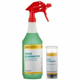 AmazonCommercial Dissolvable Odor Eliminator Kit with 12 Refill Pacs