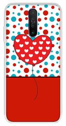 Amazon Brand - Solimo Designer Multicolor Balloon Heart Design Printed Soft Back Case Mobile Cover for Poco X2 / Xiaomi Redmi K30