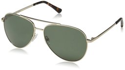 Obsidian Sunglasses for Women or Men Polarized Aviator Frame 01, Gold, 58 mm