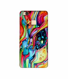 Amazon Brand - Solimo Designer Multicolor Drop 3D Printed Hard Back Case Mobile Cover for Huawei P9 lite