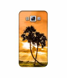 Amazon Brand - Solimo Designer SunSide View 3D Printed Hard Back Case Mobile Cover for Samsung Galaxy E7