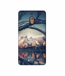 Amazon Brand - Solimo Designer Tree Reflextion 3D Printed Hard Back Case Mobile Cover for Nokia 2.1