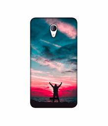 Amazon Brand - Solimo Designer Nature Painting 3D Printed Hard Back Case Mobile Cover for Micromax Canvas Unite 2 A106