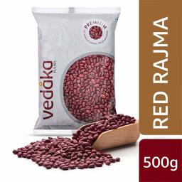 Amazon Brand - Vedaka Premium Red Rajma, 500g