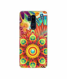 Amazon Brand - Solimo Designer Rangoli 3D Printed Hard Back Case Mobile Cover for LG G7 ThinQ