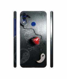 Amazon Brand - Solimo Designer Chinnese Yin and Yang 3D Printed Hard Back Case Mobile Cover for Huawei Honor 8C