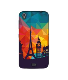 Amazon Brand - Solimo Designer Colored Paris UV Printed Soft Back Case Mobile Cover for Gionee Pioneer P4S