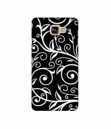 Amazon Brand - Solimo Designer Flower Patterns 3D Printed Hard Back Case Mobile Cover for Samsung Galaxy A9 Pro