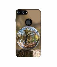 Amazon Brand - Solimo Designer Water Drop 3D Printed Hard Back Case Mobile Cover for Apple iPhone 7 Plus (Logo Cut)