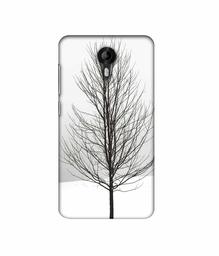 Amazon Brand - Solimo Designer Tree Sketch 3D Printed Hard Back Case Mobile Cover for Micromax Canvas Nitro 4G E455