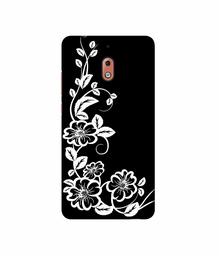 Amazon Brand - Solimo Designer Flower 3D Printed Hard Back Case Mobile Cover for Nokia 2.1