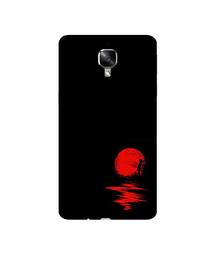 Amazon Brand - Solimo Designer Red Moon 3D Printed Hard Back Case Mobile Cover for OnePlus 3 / OnePlus 3T