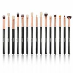 Eono by Amazon - 15 Stück Augenpinsel Pinselset Hochwertiger, Kosmetik Lidschattenpinsel Make Up Pinsel Set Beauty Tools Premium Schminkpinsel Kosmetikpinsel Set