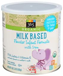 365 Everyday Value, Organic Milk Based Powder Infant Formula, 1 lb