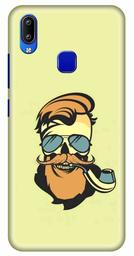 Amazon Brand - Solimo Designer Beard Man 3D Printed Hard Back Case Mobile Cover for Vivo Y93