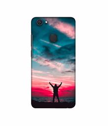 Amazon Brand - Solimo Designer Nature Painting 3D Printed Hard Back Case Mobile Cover for Vivo V7 Plus