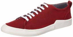 Amazon Brand - Symbol Men's Maron Canvas Sneakers-10 UK (44 EU) (11 US) (AZ-SY-407)