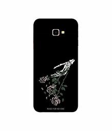 Amazon Brand - Solimo Designer Rose for No One 3D Printed Hard Back Case Mobile Cover for Samsung Galaxy J4 Plus