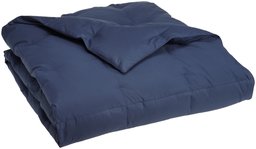 Pike Street Down Comforter, Twin, Navy