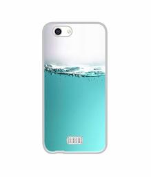 Amazon Brand - Solimo Designer Half Fill UV Printed Soft Back Case Mobile Cover for Lyf C451