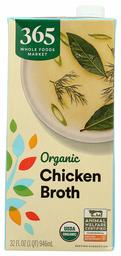 365 Everyday Value, Organic Chicken Broth, 32 fl oz