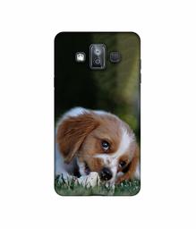 Amazon Brand - Solimo Designer Cute Puppy 3D Printed Hard Back Case Mobile Cover for Samsung Galaxy J7 Duo