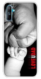 Amazon Brand - Solimo Designer Multicolor Love U Dad Printed Soft Back Case Mobile Cover for Realme C3