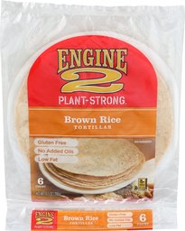 Engine 2, Brown Rice Tortillas, 6 ct