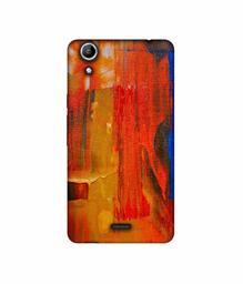 Amazon Brand - Solimo Designer Orange Canvas 3D Printed Hard Back Case Mobile Cover for Micromax Canvas Selfie 2 Q340