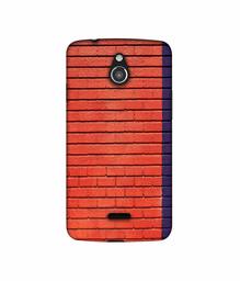 Amazon Brand - Solimo Designer Red and Purple Brick 3D Printed Hard Back Case Mobile Cover for InFocus M2