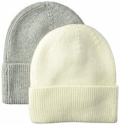 Amazon Essentials - 2-pack Knit Hat, skull-caps Uomo