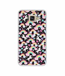 Amazon Brand - Solimo Designer Unicorn Texture UV Printed Soft Back Case Mobile Cover for Samsung Galaxy A5 (2016)