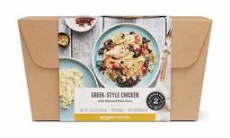 Amazon Meal Kits, Greek-Style Chicken with Herbed Feta Orzo