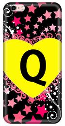 Amazon Brand - Solimo Designer Heart Pattern Alphabet-Q 3D Printed Hard Back Case Mobile Cover for Apple iPhone 6s Plus