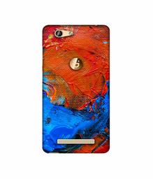 Amazon Brand - Solimo Designer Wax Color On Canvas 3D Printed Hard Back Case Mobile Cover for Gionee F103 Pro