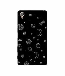 Amazon Brand - Solimo Designer Solar System 3D Printed Hard Back Case Mobile Cover for Sony Xperia X